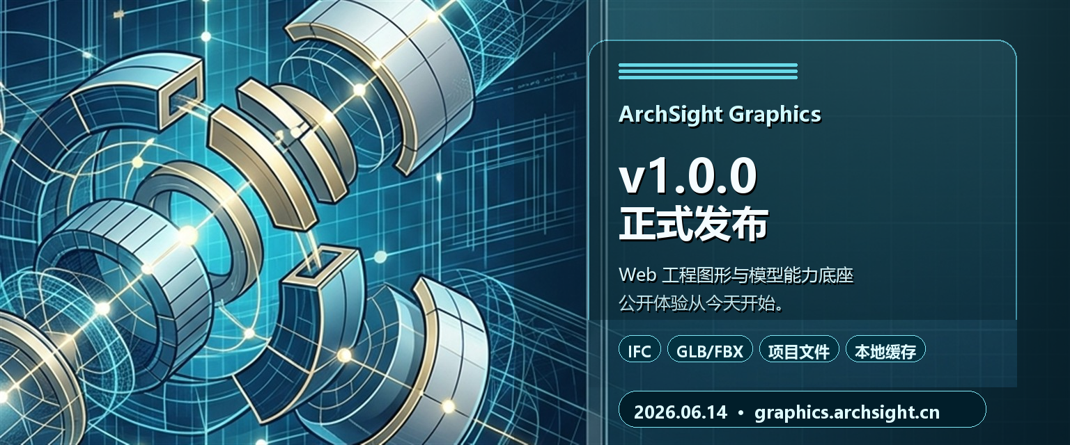 图 1 ArchSight Graphics v1.0.0 发布导览